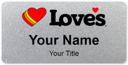 Custom name badges for Loves Travel Stops