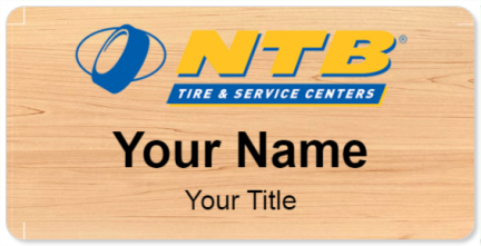 Custom name badges for NTB Tire and Service Center