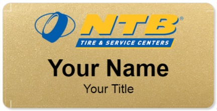 Custom name badges for NTB Tire and Service Center