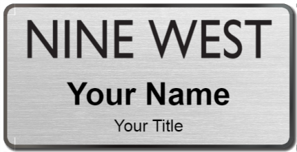 Custom name badges for Nine West