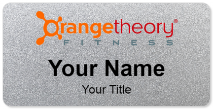 Custom name badges for Orange Theory Fitness
