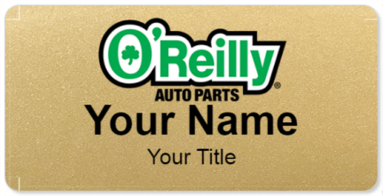 Custom name badges for Oreilly Auto Parts