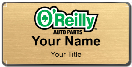 Custom name badges for Oreilly Auto Parts