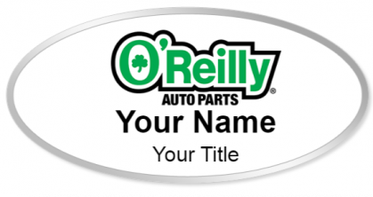 Custom name badges for Oreilly Auto Parts