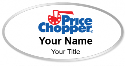 Custom name badges for Price Chopper