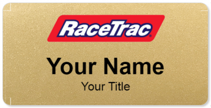 Custom name badges for RaceTrac