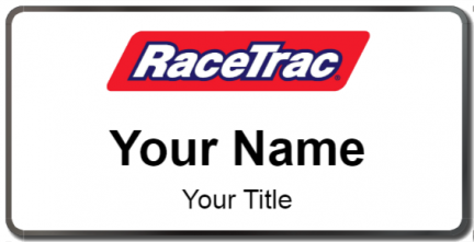Custom name badges for RaceTrac