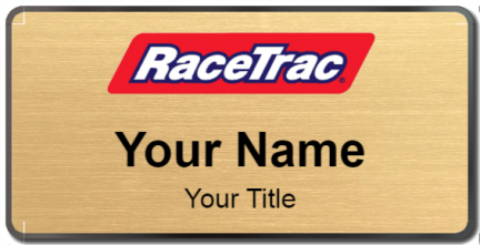 Custom name badges for RaceTrac