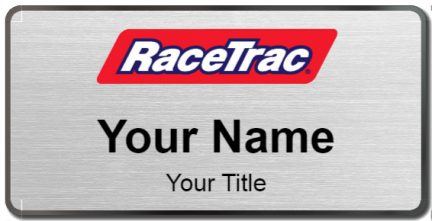 Custom name badges for RaceTrac