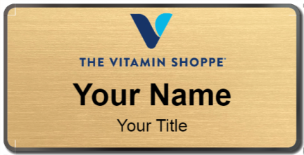 Custom name badges for Vitamin Shoppe