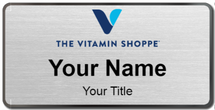 Custom name badges for Vitamin Shoppe