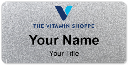 Custom name badges for Vitamin Shoppe