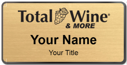 Custom name badges for Total Wine and More