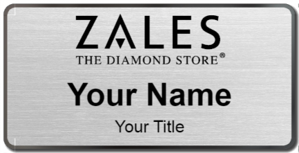 Custom name badges for Zales