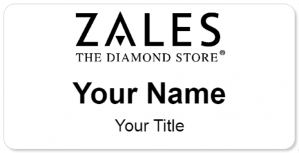 Custom name badges for Zales