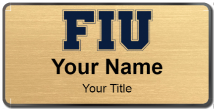 Custom name badges for Florida International University