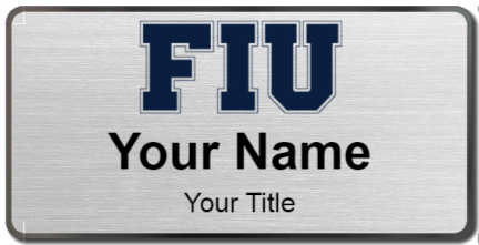 Custom name badges for Florida International University