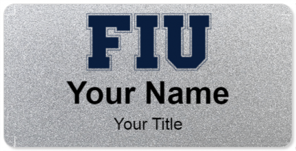 Custom name badges for Florida International University