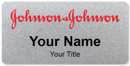Custom name badges for Johnson and Johnson