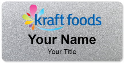 Custom name badges for Kraft Foods