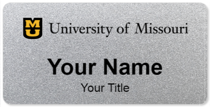 Custom name badges for University of Missouri
