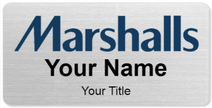Custom name badges for Marshalls