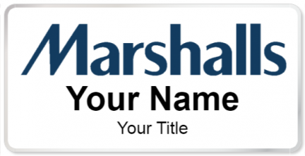 Custom name badges for Marshalls