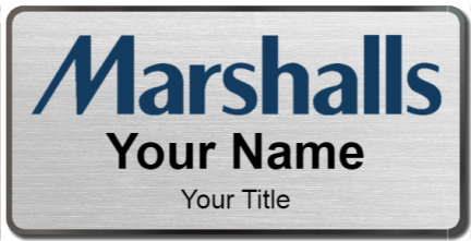 Custom name badges for Marshalls