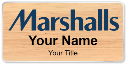 Custom name badges for Marshalls