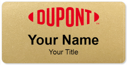 Custom name badges for DuPont