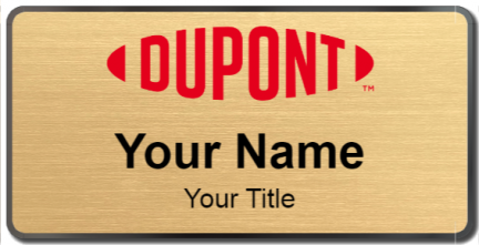 Custom name badges for DuPont