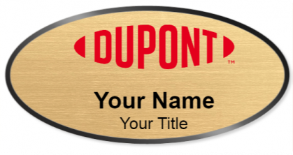 Custom name badges for DuPont