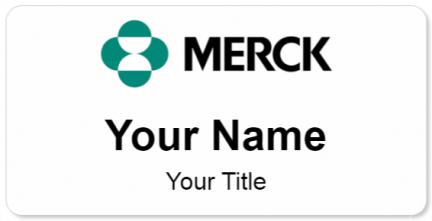 MERCK Name Tags - NameBadge.com