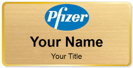 Custom name badges for Pfizer