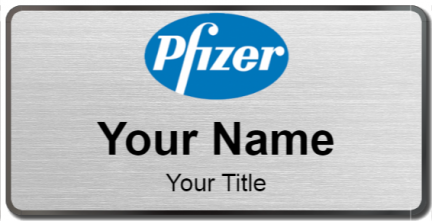 Custom name badges for Pfizer