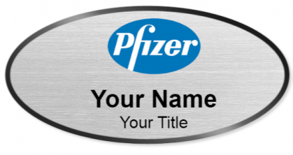 Custom name badges for Pfizer