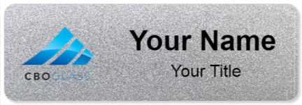 Custom name badges for CBO Glass