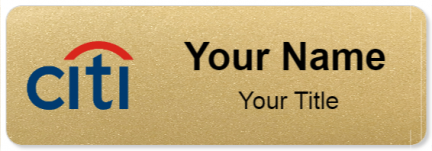 Custom name badges for Citigroup