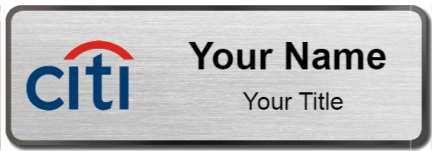 Custom name badges for Citigroup