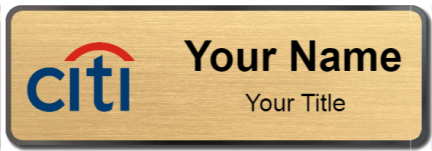 Custom name badges for Citigroup