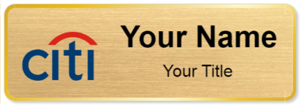 Custom name badges for Citigroup
