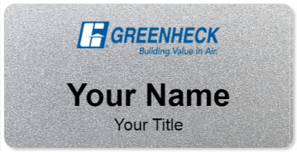 Custom name badges for Greenheck Fan Corporation