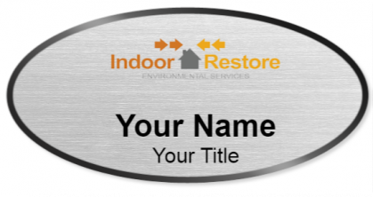 Custom name badges for Indoor Restore