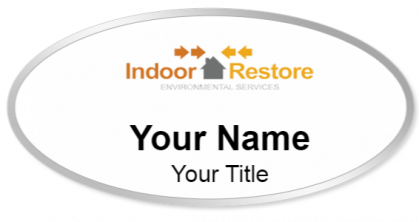 Custom name badges for Indoor Restore