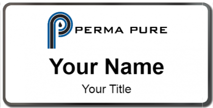 Custom name badges for Perma Pure