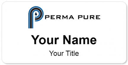 Custom name badges for Perma Pure
