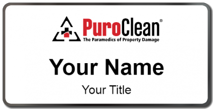 Custom name badges for PuroClean