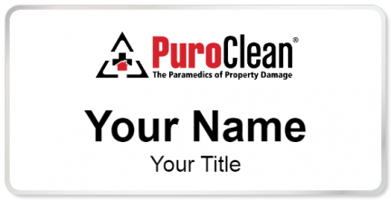 Custom name badges for PuroClean