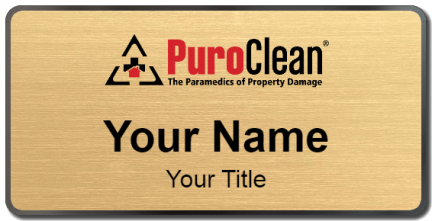 Custom name badges for PuroClean