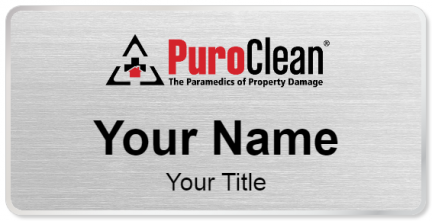Custom name badges for PuroClean